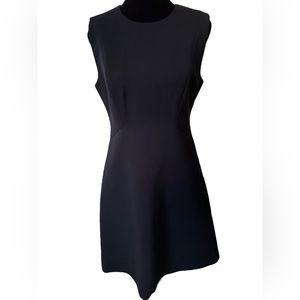 Kate Spade Black Sicily Hourglass Formal Luxury Classy Staple Mini A Line Dress